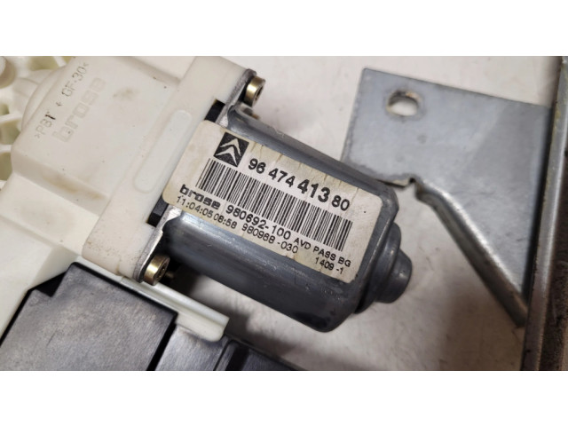 Передний комплект электрического механизма для подъема окна