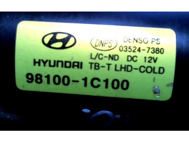 Моторчик дворников 981001C100, 0000    Hyundai Getz
