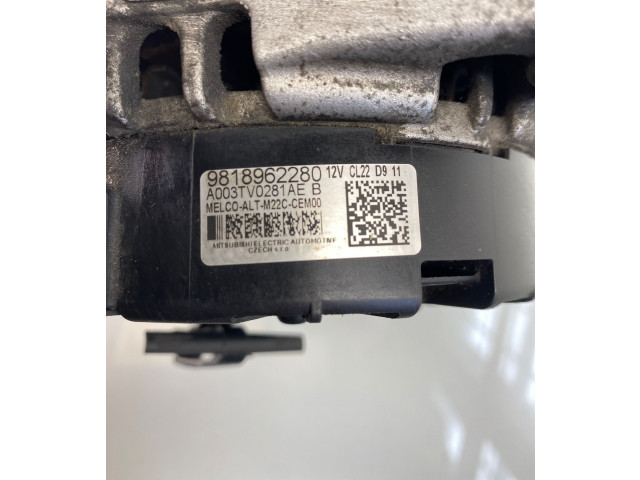 Генератор 9818962280, A003TV0281AE   Peugeot Partner III      