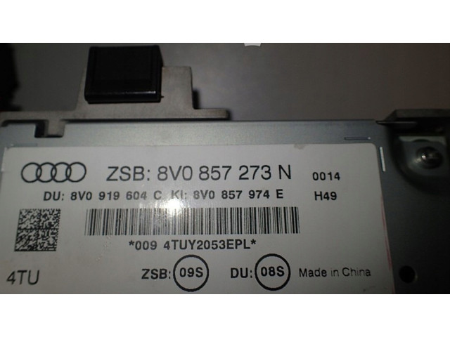 Дисплей    8V0857273N   Audi A3 S3 8V