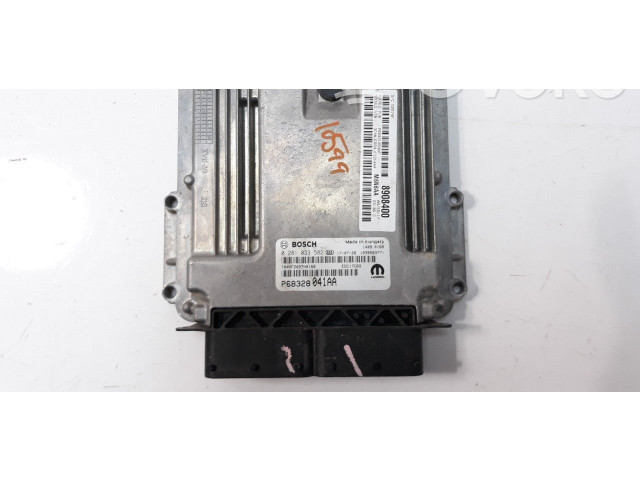 Блок управления двигателя P68328041AA, 0281033582   Jeep Compass