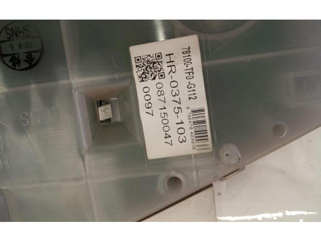 Панель приборов 78100TF0G02, 78100TF0G02   Honda Jazz       
