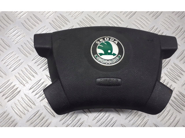 Подушка безопасности водителя 122421200 Skoda Fabia Mk1 (6Y)
