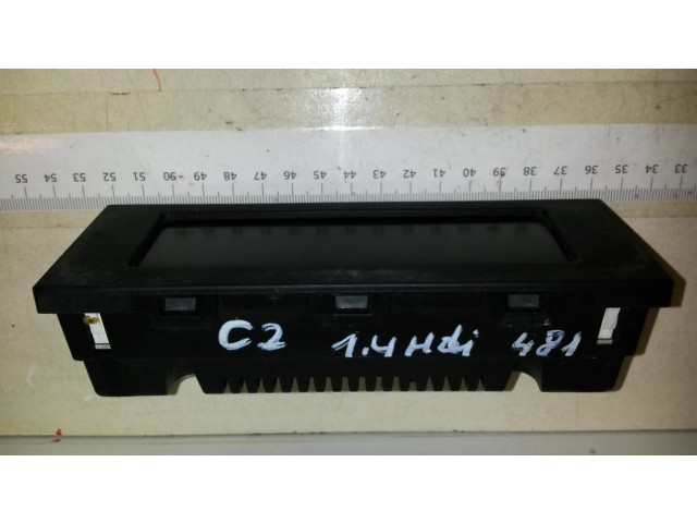 Дисплей 96597970XT, 50355029040400 Citroen C2