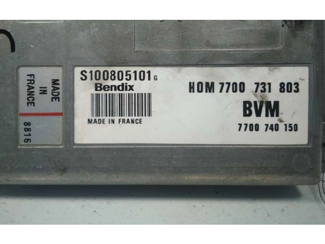 Блок управления двигателя 7700740150, 38514   Renault 21