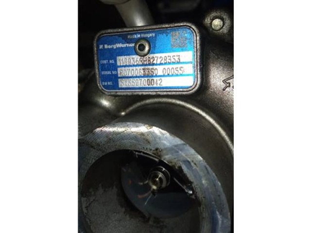 Турбина Dacia Sandero R070063350, R070063350 для двигателя K9KE6