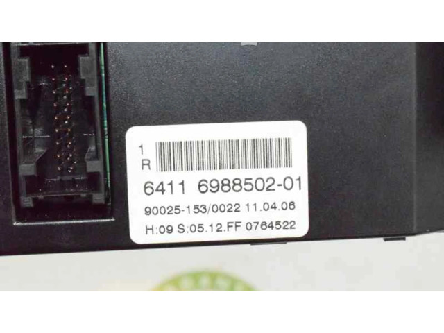 Блок управления климат-контролем 64119122396, 64116988502 BMW 5 E60 E61