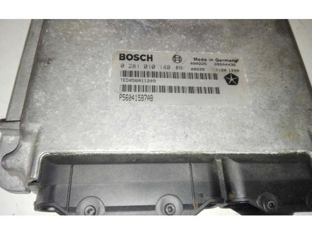 Блок управления двигателем Блок управления P56041587AB Jeep Grand Cherokee (WJ)