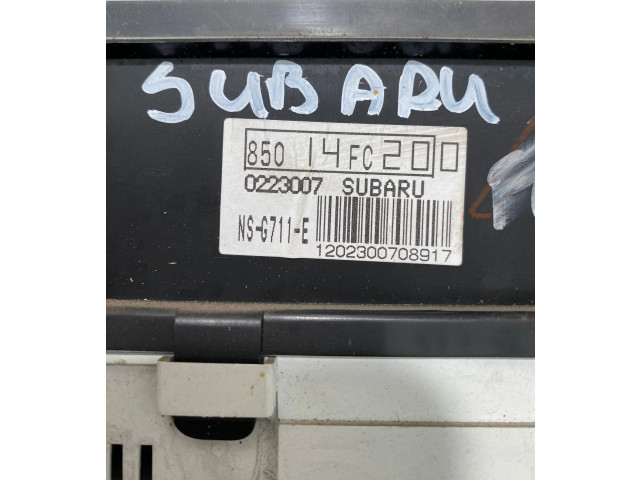 Панель приборов 0223007, 85014FC200   Subaru Forester SF       