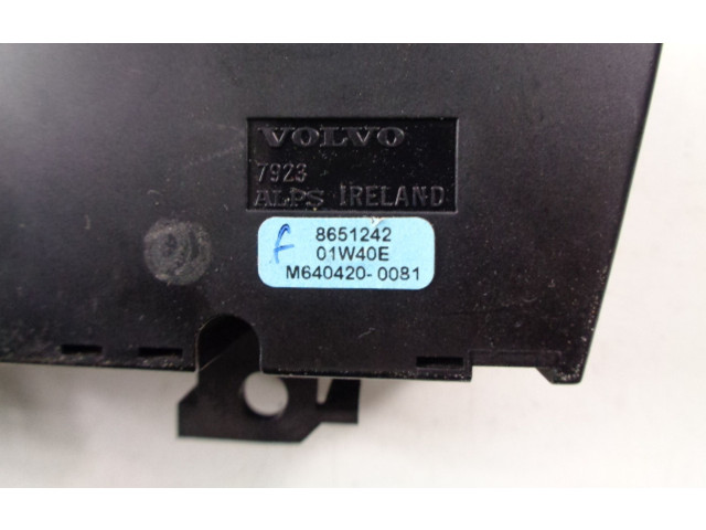 Блок управления климат-контролем 8651242, 8651242   Volvo V70