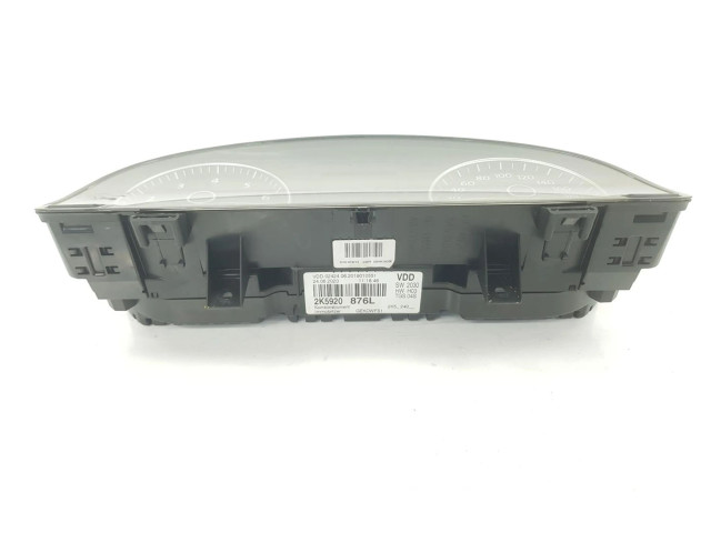 Přístrojová deska Volkswagen Caddy 2020 2K5920876L, 2K5920876L