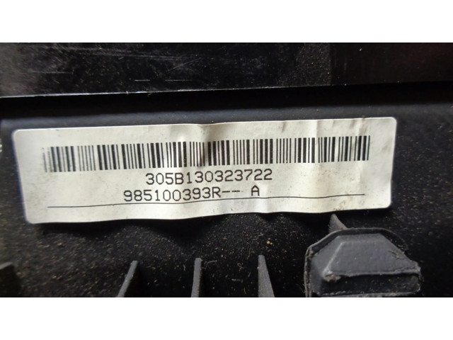 Подушка безопасности водителя 985100393R Dacia Duster