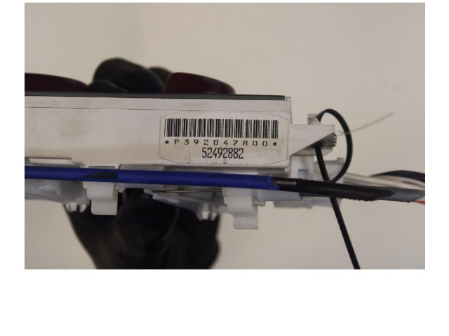 Блок управления климат-контролем 52492882, P392047800   Renault Twingo I