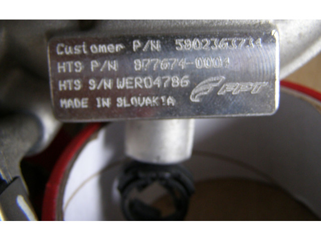 Turbodmychadlo Турбина 8776740004, 5802363734 Fiat Ducato