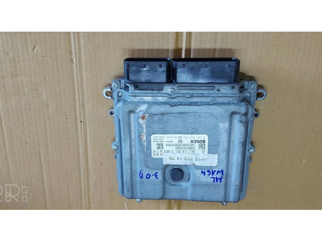 Блок управления двигателя A6421501478, 0281012791   Mercedes-Benz ML W164