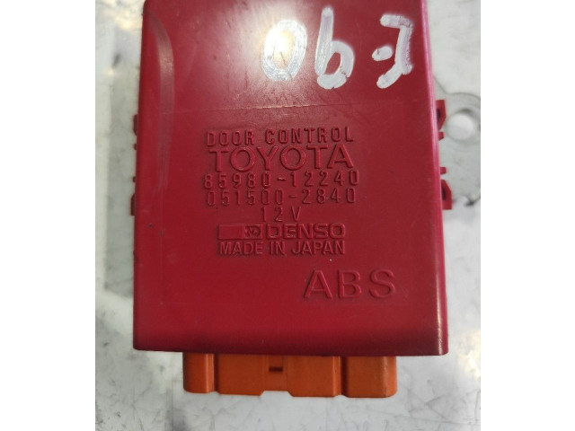 Řídící jednotka 85980-12240, 051500-2840 Toyota Corolla E90 1987