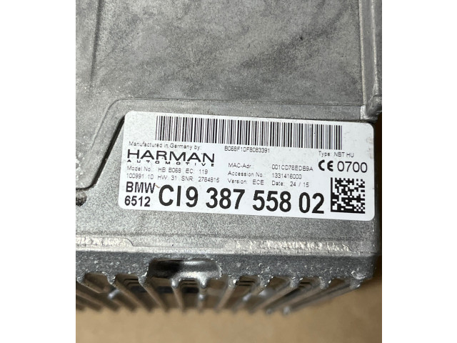 Zpětné zrcátko BMW 3 F30 F35 F31 2015 9387558, 1331416000