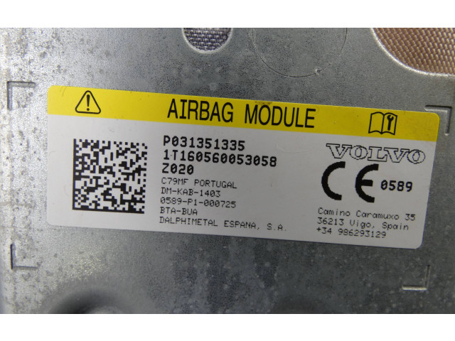 Подушка безопасности для колен 31351335, 0589P1000725   Volvo XC90