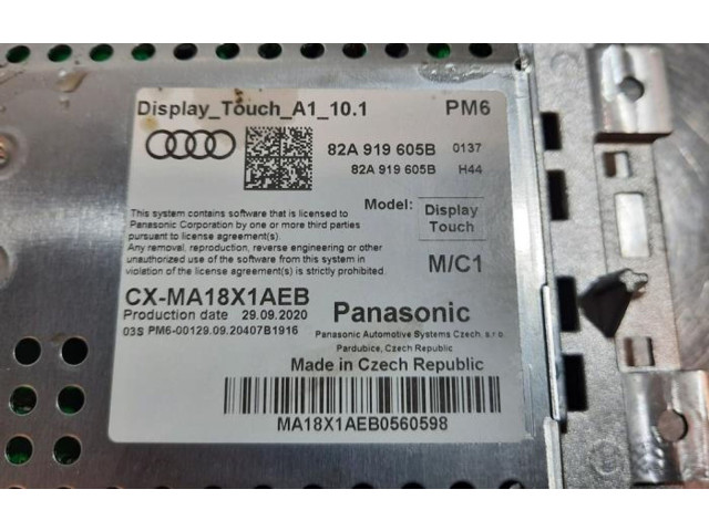 Дисплей 82A919605B Audi A1