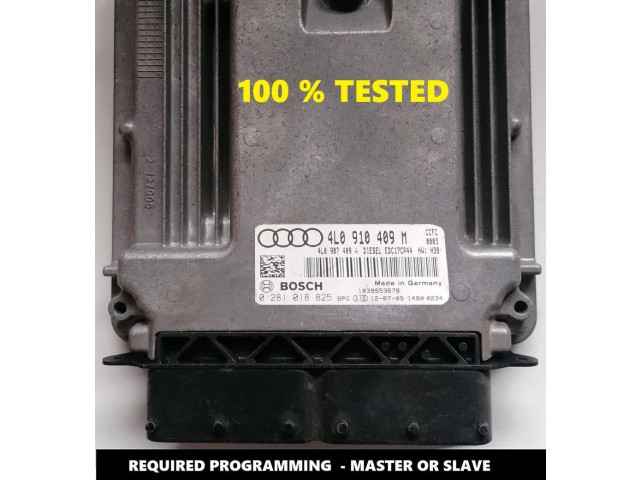 Řídící jednotka 4L0910409M, 0281018825 Audi Q7 4L 2012