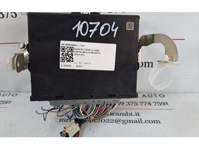 Řídící jednotka 89560-B4030, 89560-B4030 Daihatsu Terios 2006