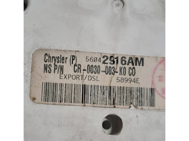 Панель приборов 58994E, 56042916AM Jeep Grand Cherokee (WK)