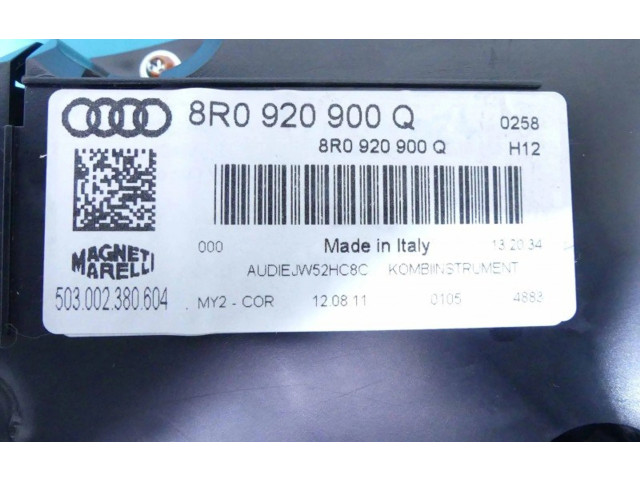 Панель приборов 8R0920930P Audi Q5 SQ5