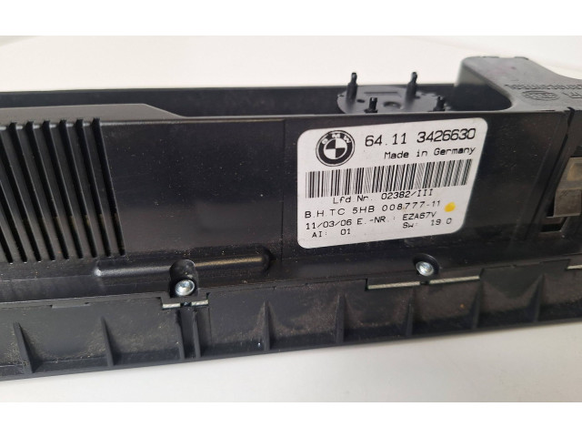 Блок управления климат-контролем 64113426630, 5HB00877711 BMW X3 E83