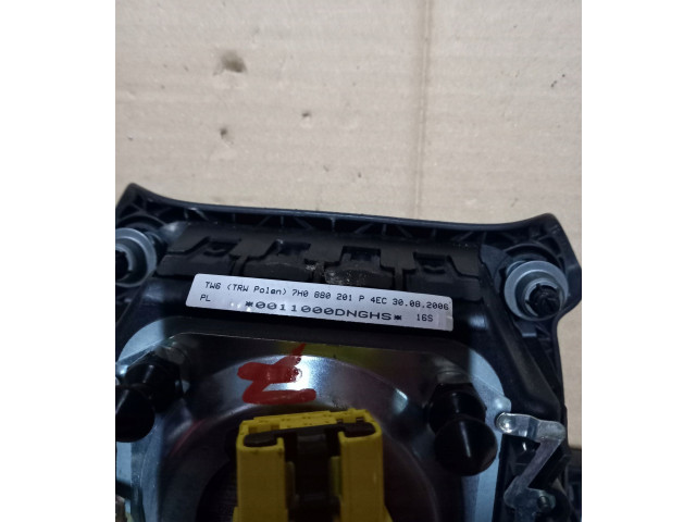 Подушка безопасности водителя 7H0880201P, 1C0909605A   Volkswagen Transporter - Caravelle T5