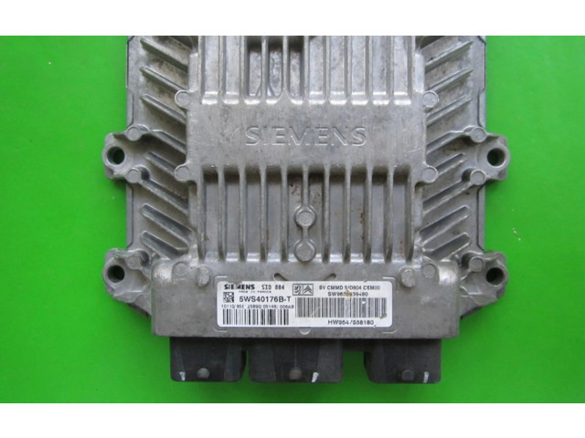 Блок управления двигателем Блок управления 9655939480, 5WS40176B-T Citroen C2