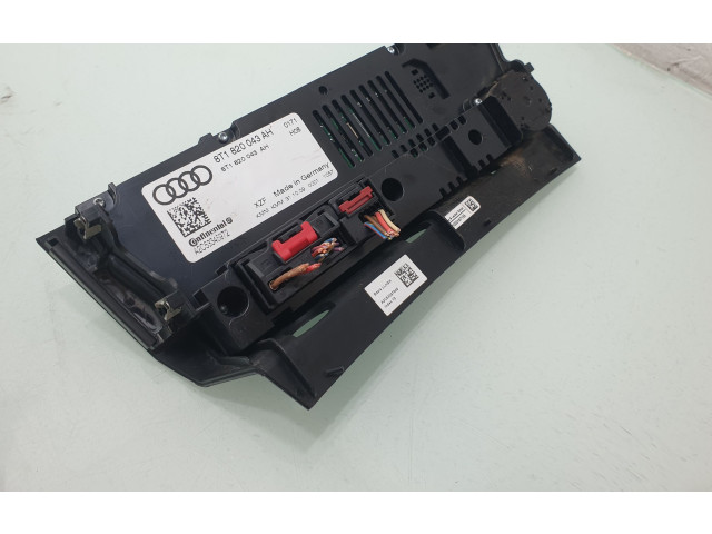 Блок управления климат-контролем 8T1820043AH Audi A5 Sportback 8TA
