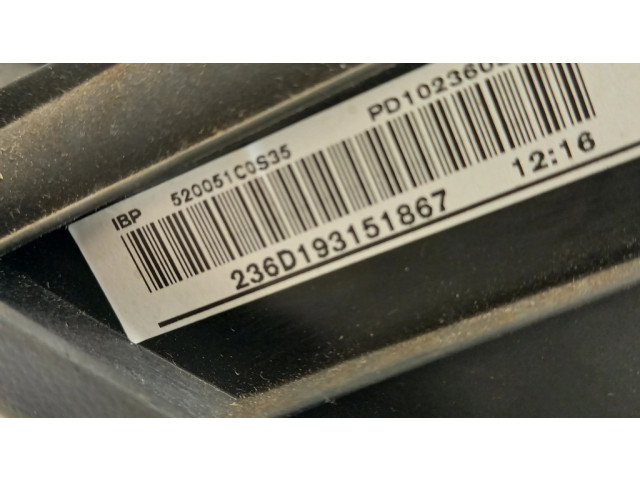 Подушка безопасности для колен PD10236021, 96824626ZD Citroen C5