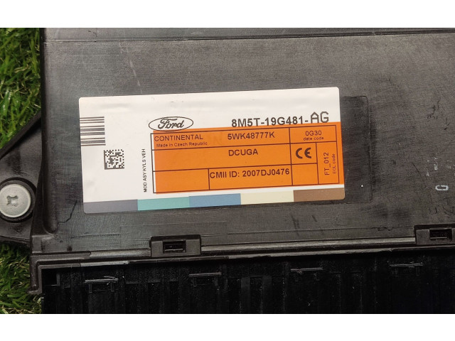 Комфортный модуль 8M5T19G481AG, 5WK48777K Ford Focus