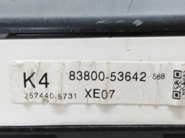 Přístrojová deska  Lexus IS 220D-250-350 2007 8380053642, 2574405731  