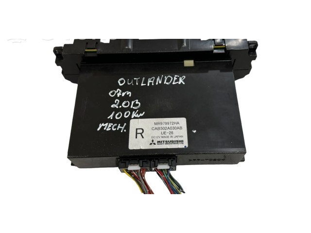 Блок управления климат-контролем MR979972HA, CAB502A030AB Mitsubishi Outlander
