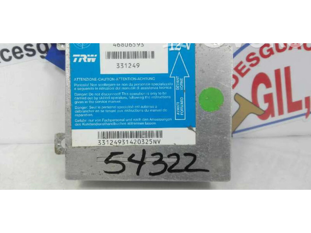 Блок подушек безопасности 46806593, 54322   Fiat Punto (188)