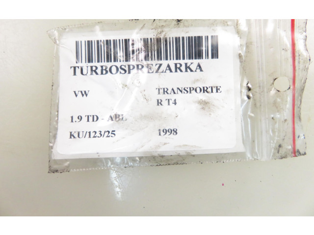  Турбина Volkswagen Transporter - Caravelle T4  028145701L, 028145701L   для двигателя ABL      