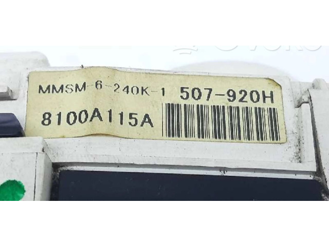 Панель приборов 8100A115A, 507920 Mitsubishi Lancer X