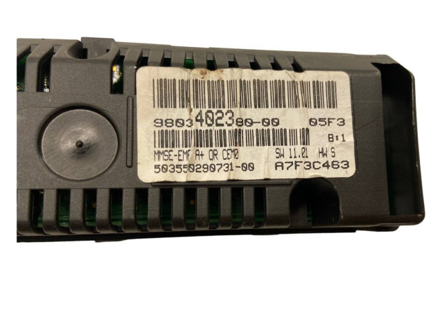 Дисплей    9803402380, A7F30463   Citroen Berlingo