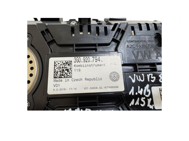 Зеркало (механическое) Volkswagen PASSAT B8 2015 - 2023 года