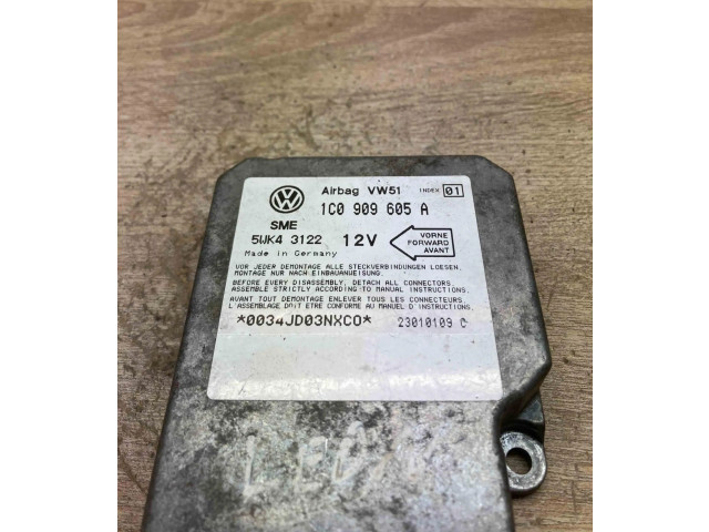Блок подушек безопасности 1C0909605A, 5WK43122   Volkswagen Transporter - Caravelle T5