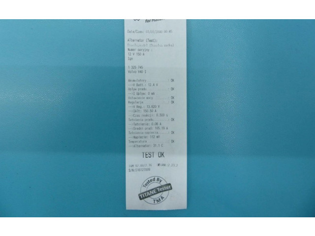 Генератор IMPRK1325745 Volvo S40, V40