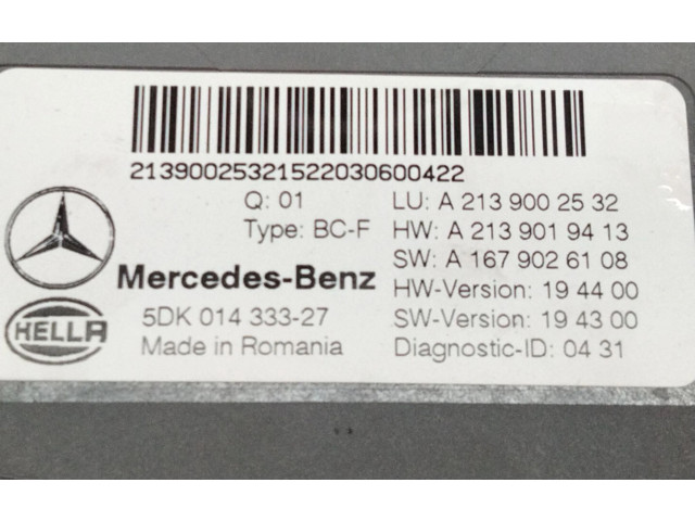 Блок комфорта A2139002532   Mercedes-Benz E AMG W210   
