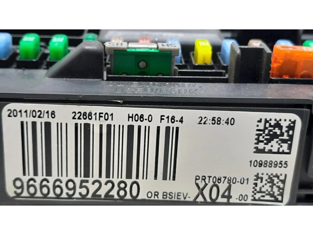 Блок предохранителей 9666952280, 151545   Citroen C1    