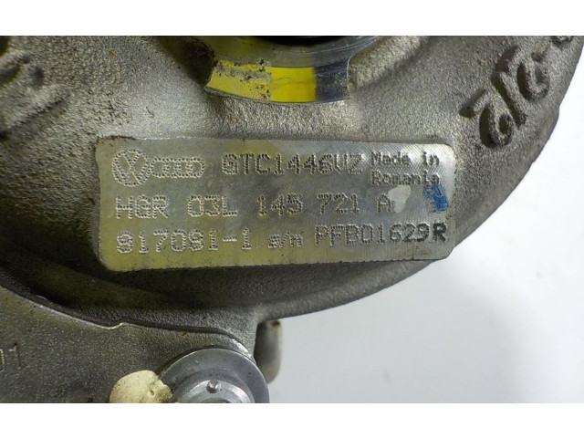  Турбина Audi A4 Allroad  03L145721A, 03L145721A   для двигателя CJCA      