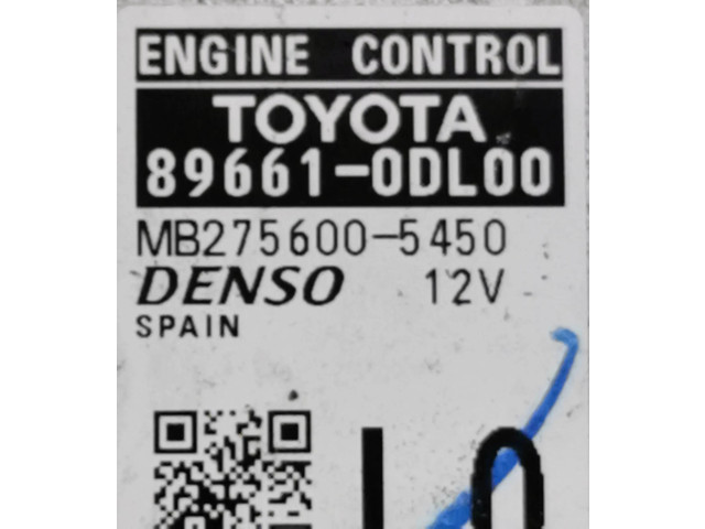 Řídící jednotka 896610DL00, MB2756005450 Toyota Yaris 2015