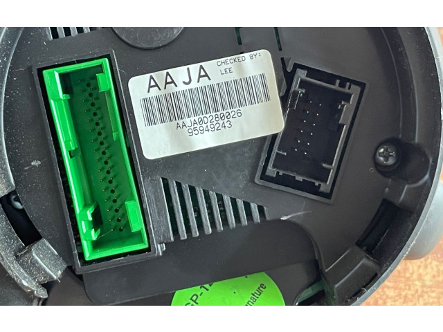 Панель приборов 95949243, AAJA0D280026 Chevrolet Spark