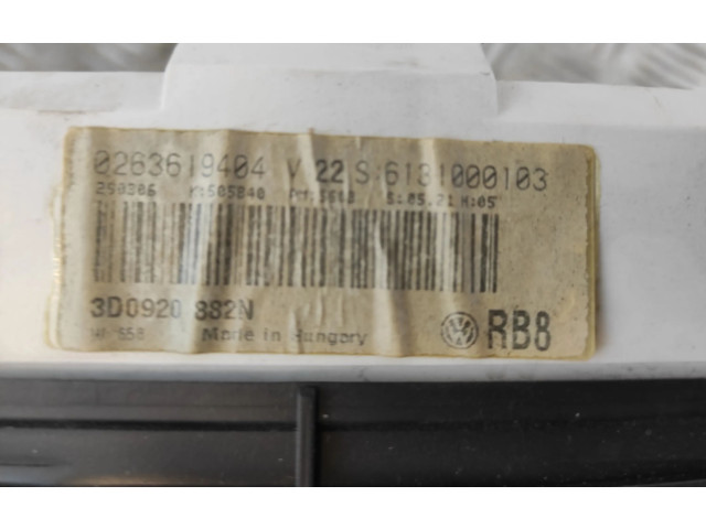 Панель приборов 0263619404, 0263619404   Volkswagen Phaeton       