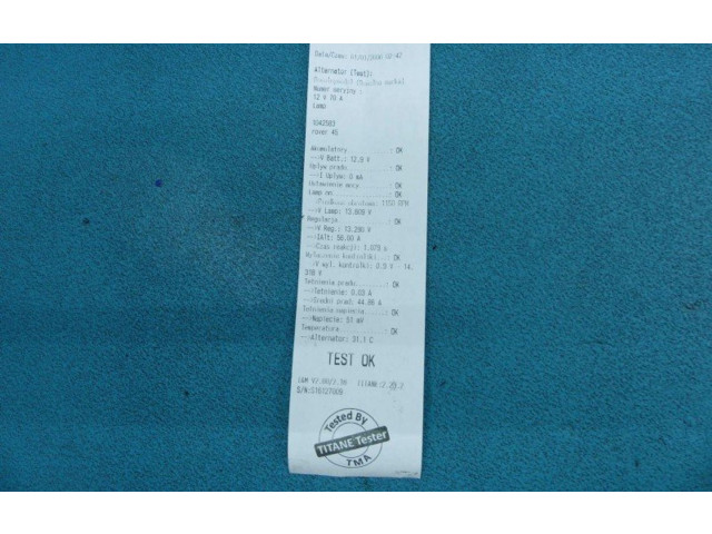 Генератор 0124225011, IMPRK1042583   Rover 45      