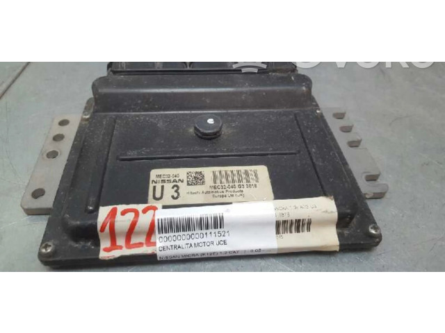 Řídící jednotka MEC32040 Nissan Micra